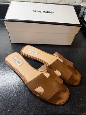 Steve Madden Haydn Sandals (cognac)